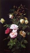 Still life floral, all kinds of reality flowers oil painting 11 unknow artist